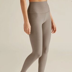 BEYOND YOGA;Spacedye Caught In The Midi High Waisted Legging; Birch Heather